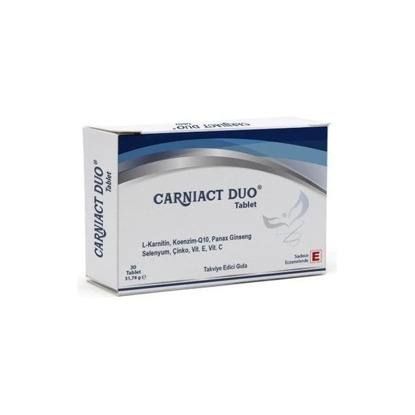 Carniact Duo Dietary Supplement for Daily Wellness 30 Tablets