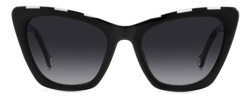 Carolina Herrera HER 0129/S Women's Square Sunglasses - Black