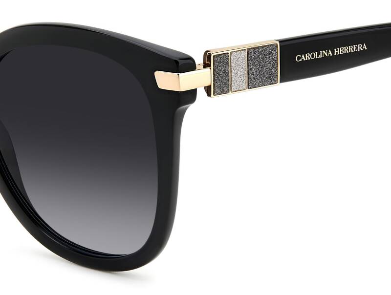 Carolina Herrera HER 0134/S Women's Sunglasses Black 55mm
