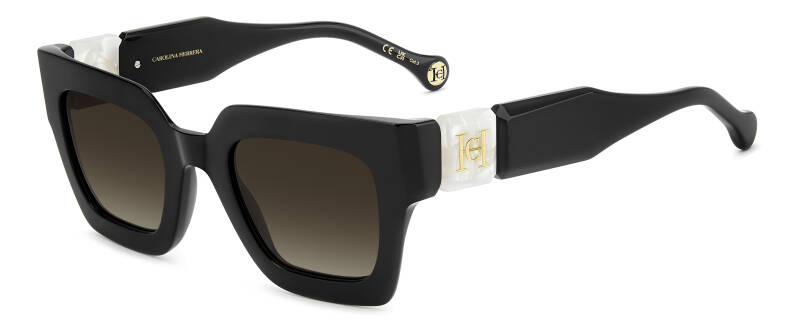 Carolina Herrera HER 0328/S Brown Square Women Sunglasses 49mm