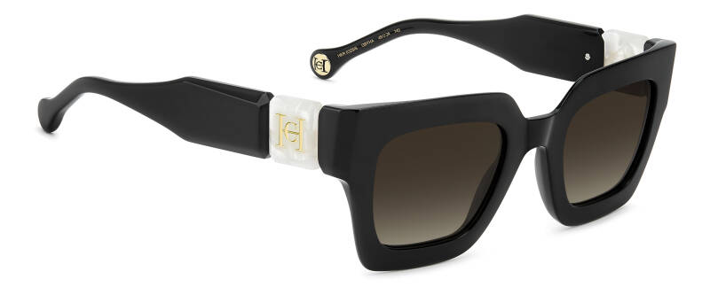 Carolina Herrera HER 0328/S Brown Square Women Sunglasses 49mm