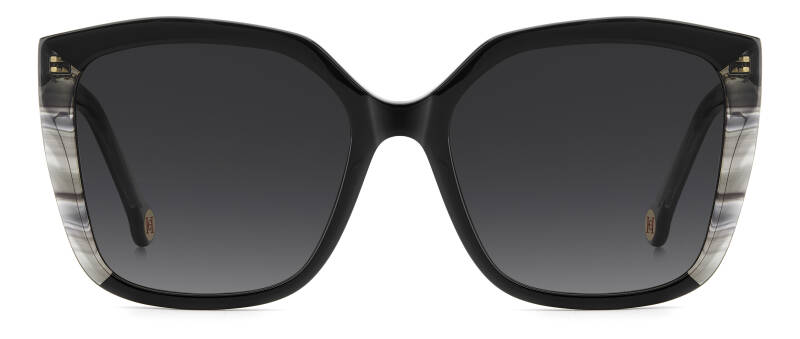 Carolina Herrera Grey Women's Sunglasses Square Frame 57mm