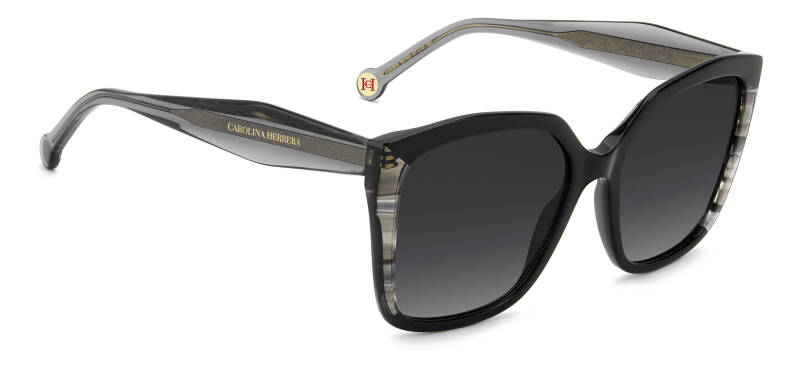 Carolina Herrera Grey Women's Sunglasses Square Frame 57mm