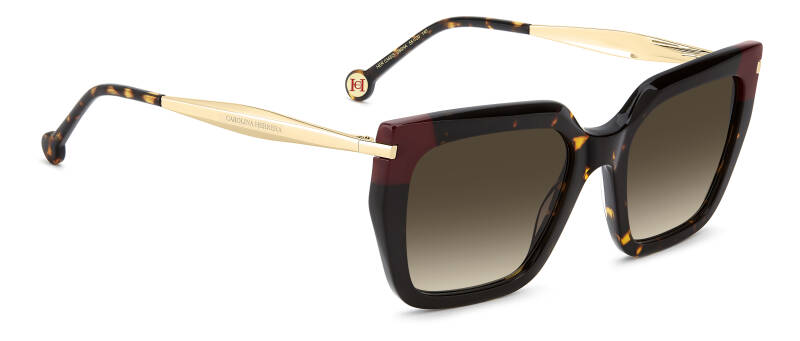 Carolina Herrera HER 0348/S Brown Women's Sunglasses 55mm
