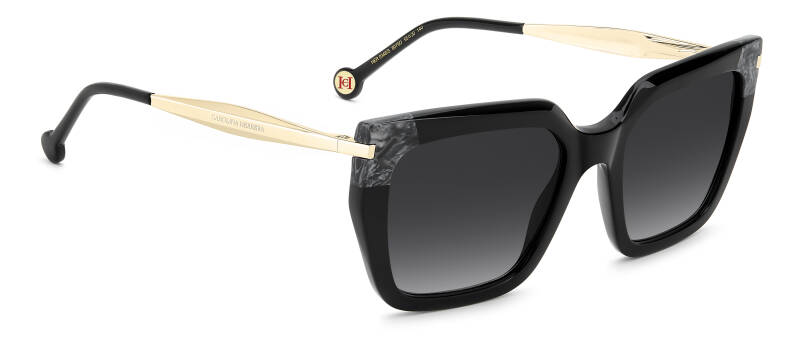 Carolina Herrera Grey Women's Sunglasses Square Frame 55mm
