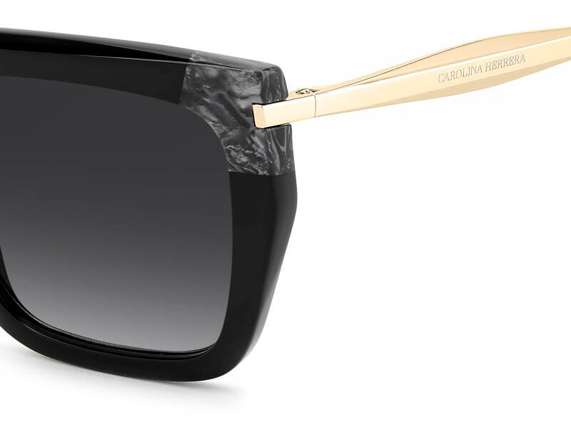 Carolina Herrera Grey Women's Sunglasses Square Frame 55mm