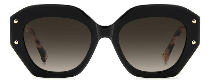 Carolina Herrera Her 0365/S Black Square Women Sunglasses 53mm