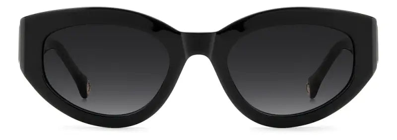 Carolina Herrera Her 0370/S Black Square Women Sunglasses 52mm