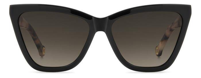 Carolina Herrera Her 0374/S Black Square Women Sunglasses 59mm
