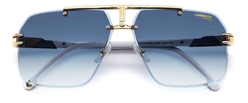 Carrera 1054/S Blue Lens Aviator Men's Sunglasses