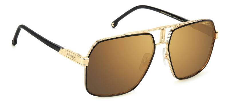 Carrera 1055/S Gold Men's Aviator Sunglasses 62mm