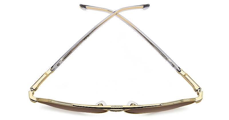 Carrera 1067/S Pilot Sunglasses with Brown Gradient Lenses 62mm