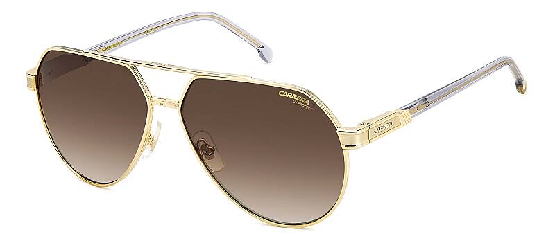 Carrera 1067/S Pilot Sunglasses with Brown Gradient Lenses 62mm