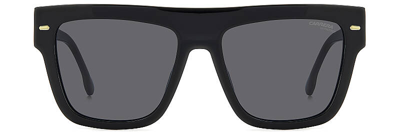 Carrera 3016/S Black Square Women's Sunglasses 55mm