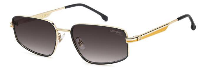 Carrera 3087/S Women's Square Sunglasses - Black/Gold - 56mm