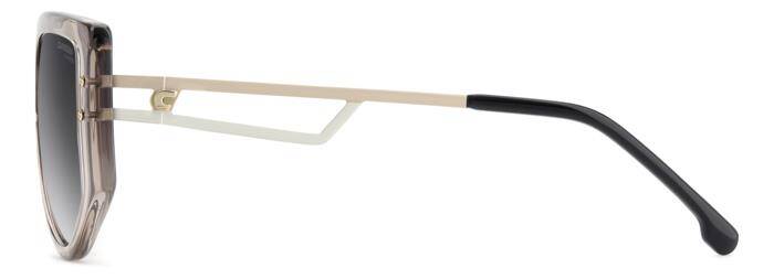 Carrera 3099/S Women's Square Sunglasses Gold and Brown 59mm