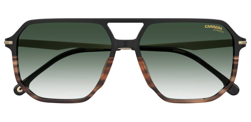 Carrera 324/S Green Shaded Lens Men's Sunglasses