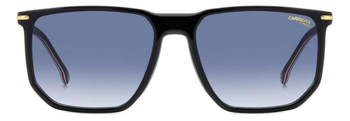 Carrera 329/S Men's Square Sunglasses Black Frame 58mm