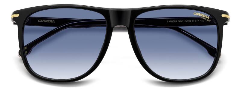 Carrera 349/S Blue Men's Sunglasses with Classic Frame 57mm