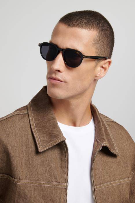Carrera 376/S Classic Black Square Men's Sunglasses 50mm