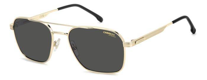 Carrera 379/S Men's Aviator Sunglasses Gold Frame 57mm
