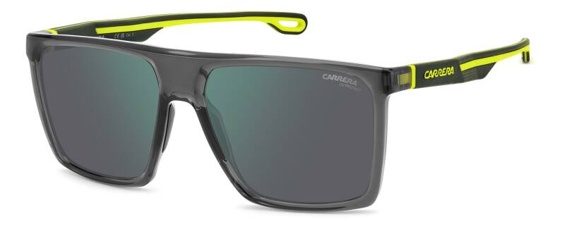 Carrera 4019/S Matte Blue Rectangular Men's Sunglasses 58mm