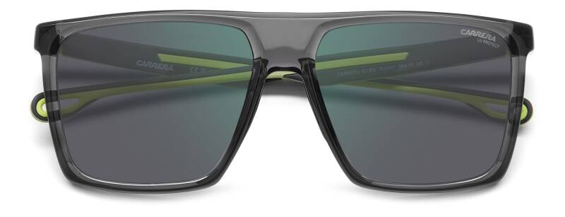 Carrera 4019/S Matte Blue Rectangular Men's Sunglasses 58mm