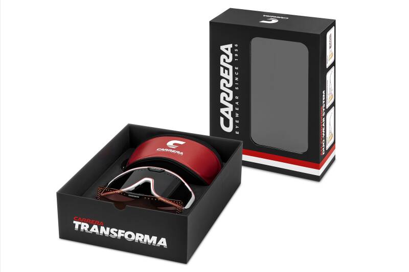Carrera Transforma 6HT99IR Grey Shield Sunglasses 99mm