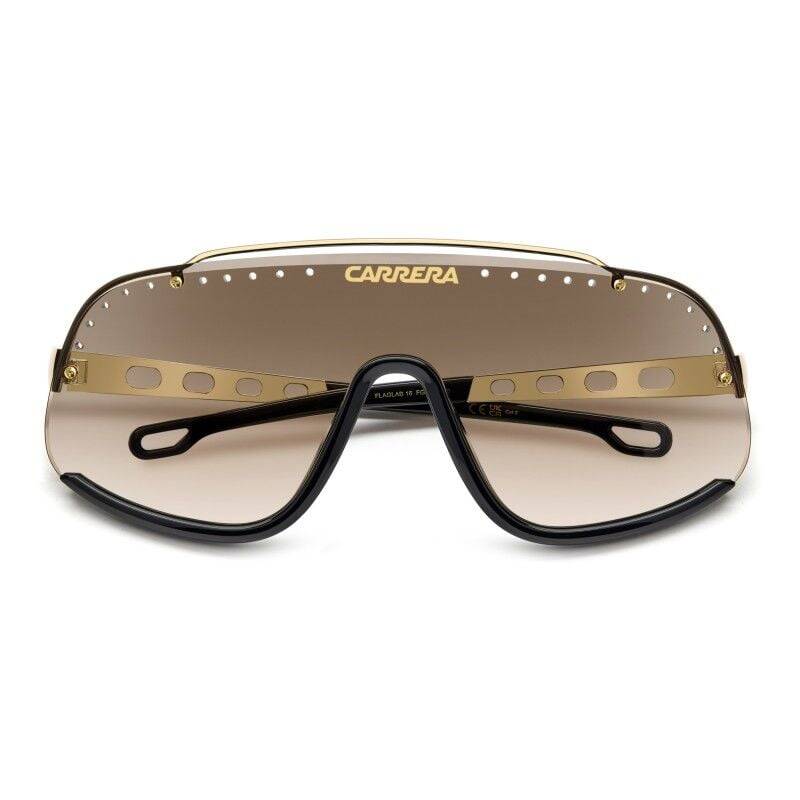 Carrera Flaglab 16 Unisex Aviator Sunglasses Black Brown Green