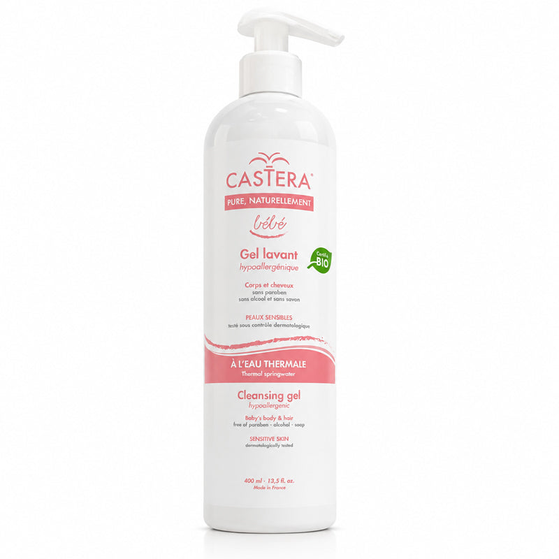 Castera Baby Cleansing Gel for Hair & Body 400 ml