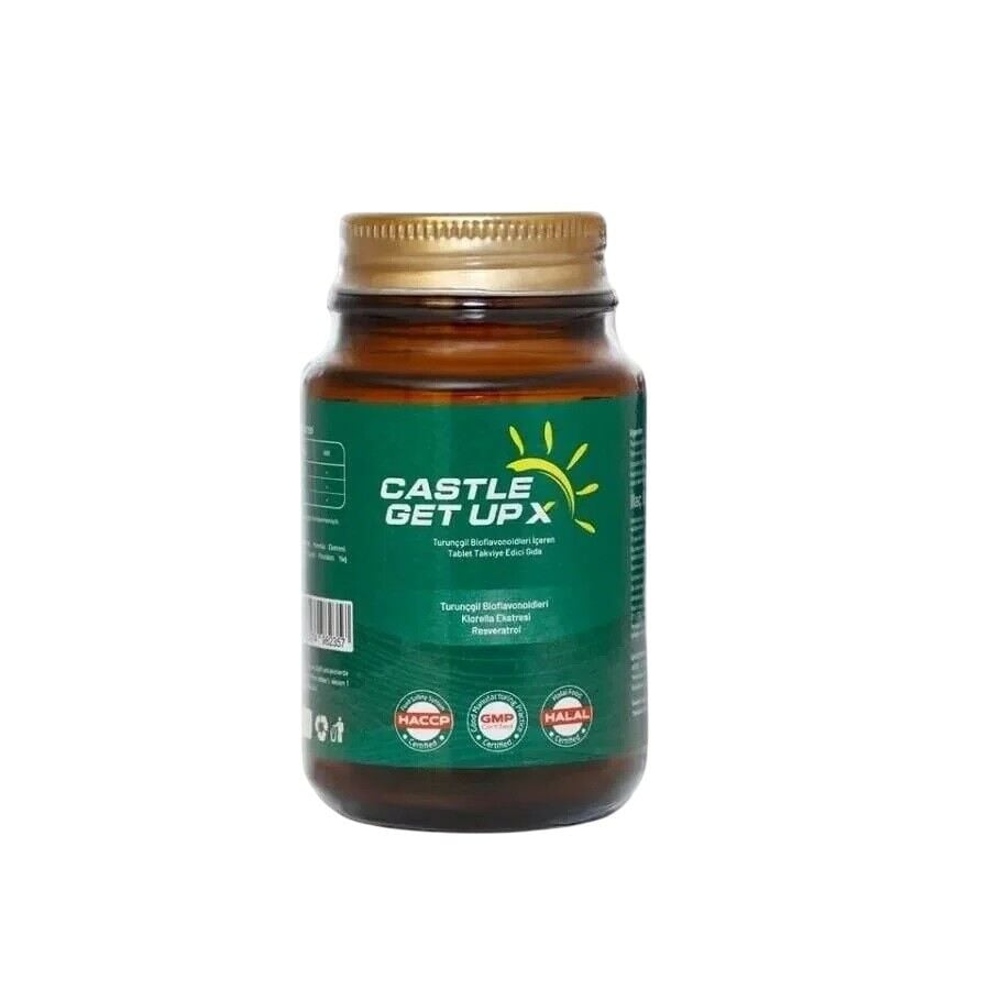 Asko Ilac Castle Get Up X Dietary Supplement 30 Tablets