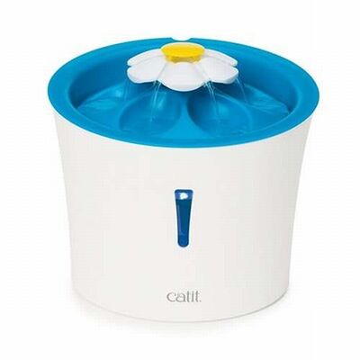 Catit Flower Fountain LED Light Automatic Pet Waterer 3L