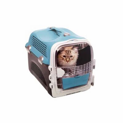 Catit Cabrio Pet Carrier for Cats and Small Dogs Turquoise 51cm