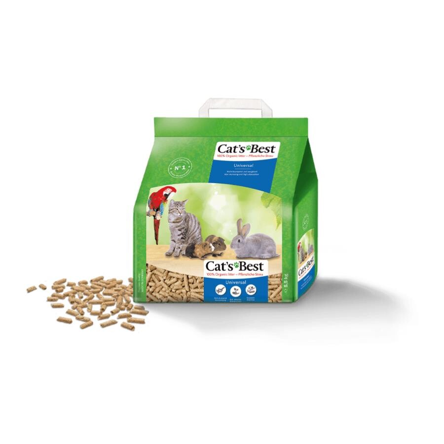 Cats Best Universal Pellet Litter for Cats and Small Pets 20 L