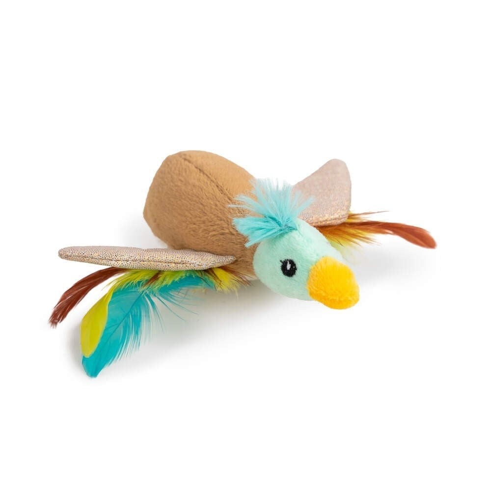 Petstages Catstages Flapperz Catnip Duck Toy with Crinkle Sound