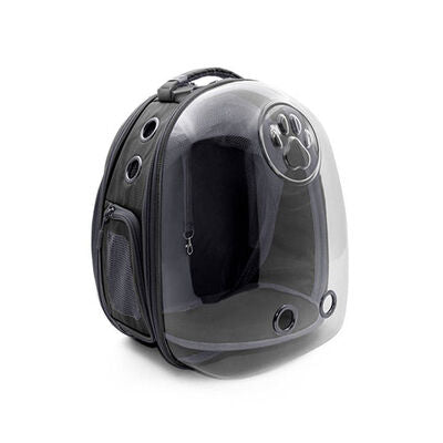 Cattie Grey Mesh Astronaut Pet Carrier Backpack 25x60x40 cm