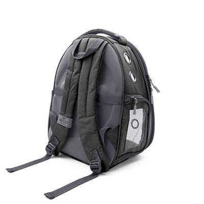Cattie Grey Transparent Astronaut Cat Carrier Backpack 40cm