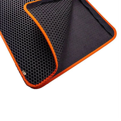 Cattie Litter Trapping Functional Cat Mat Orange 50x75cm