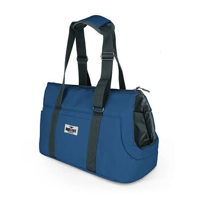 Cattie Navy Blue Bungalow Pet Carrier Bag 25x50x30 cm
