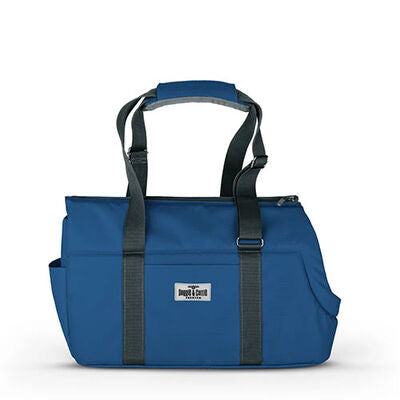 Cattie Navy Blue Bungalow Pet Carrier Bag 25x50x30 cm