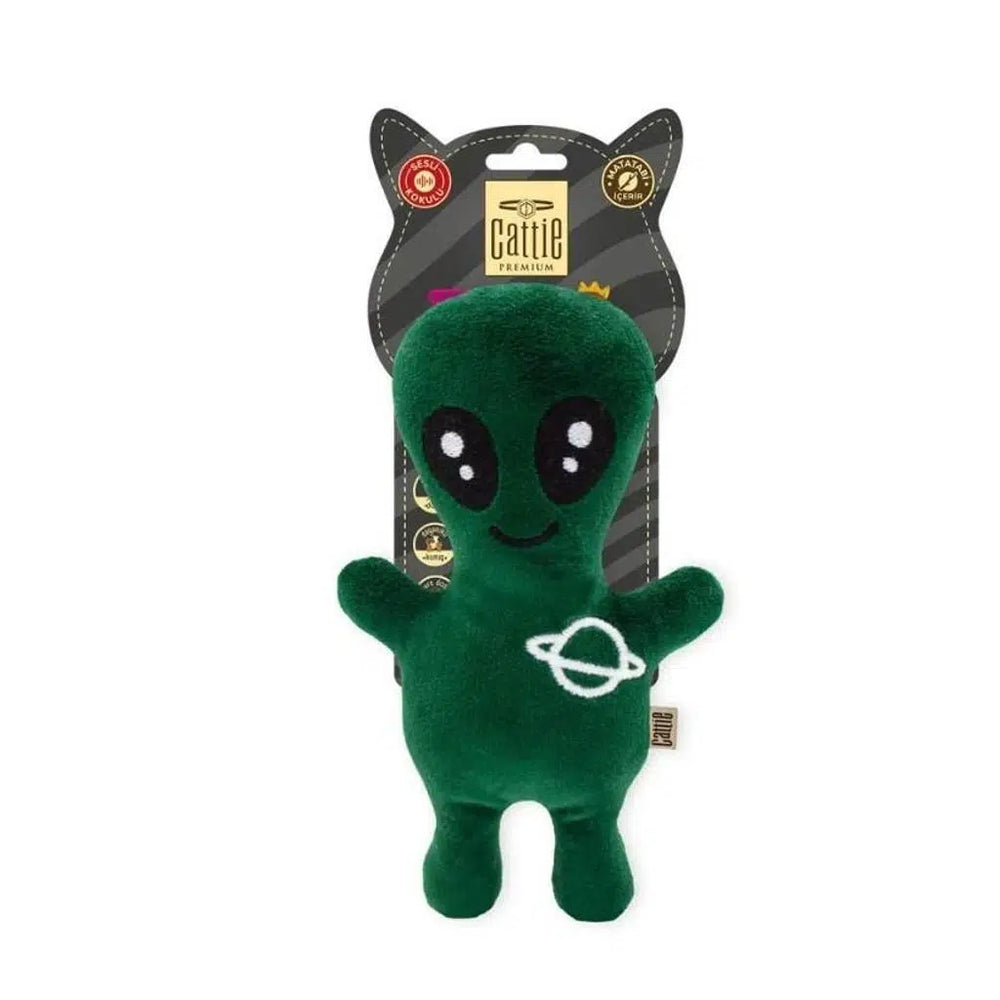 Cattie Matatabi Alien Plush Cat Toy with Silver Vine 20cm