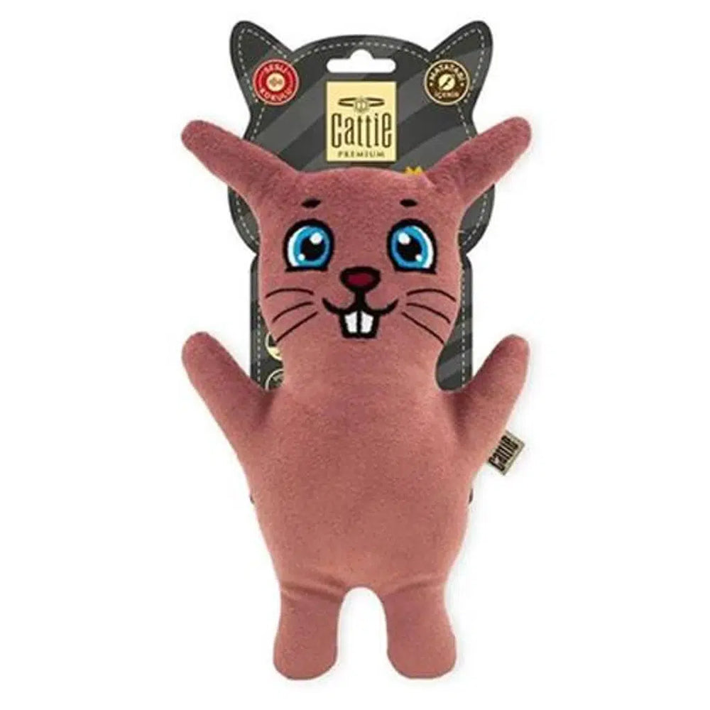 Cattie Matatabi Plush Rabbit Cat Toy for Natural Play 20cm