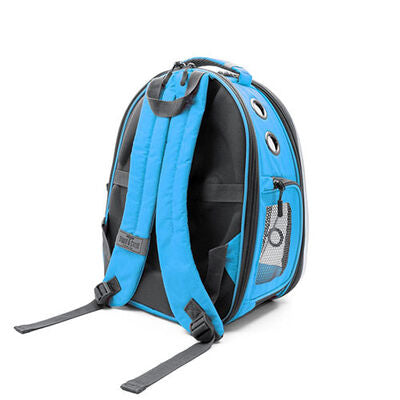 Cattie Blue Mesh Astronaut Cat Carrier Backpack 25x60x40 cm