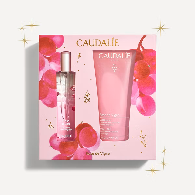 Caudalie Rose de Vigne Set Fresh Rose Scent Duo