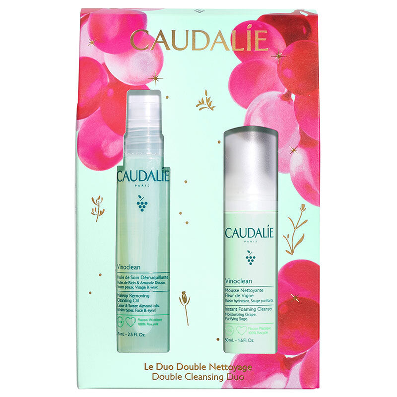 Caudalie Vinoclean Cleansing Duo for Gentle Makeup Removal 2 Items