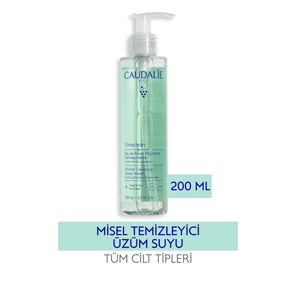 Caudalie Vinoclean Micellar Cleansing Water Soothing Formula 200 ml