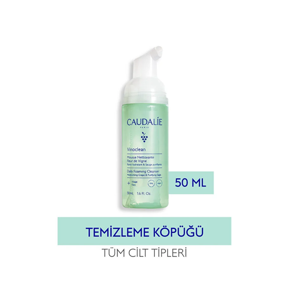 Caudalie Vinoclean Instant Foaming Cleanser for Radiance 50 ml
