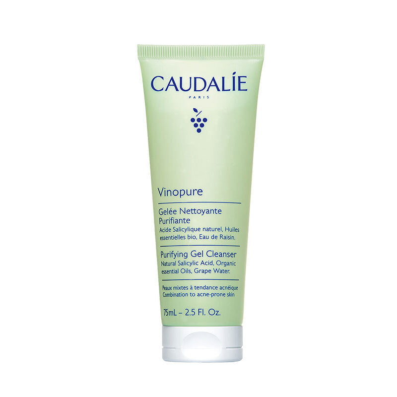 Caudalie Vinopure Purifying Gel Cleanser for Blemish-Prone Skin 75ml