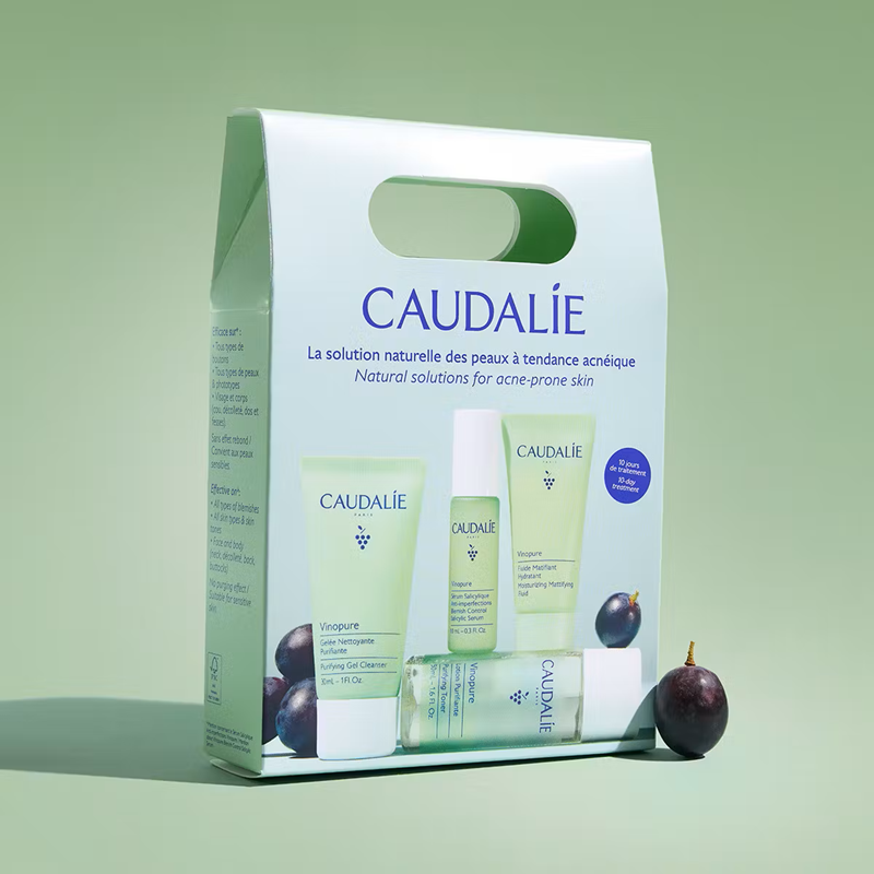 Caudalie Vinopure Discovery Set for Blemish-Prone Skin