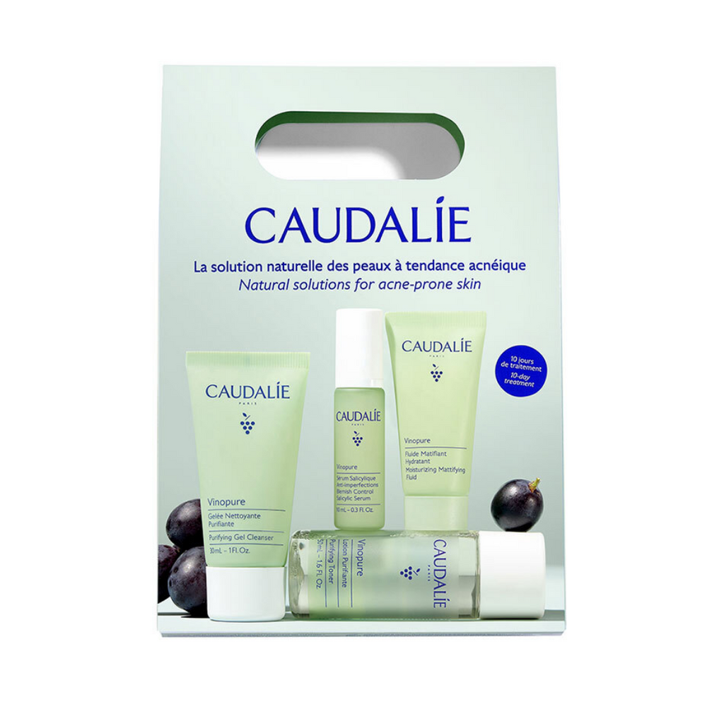 Caudalie Vinopure Discovery Set Purifying Routine 4-Piece Kit